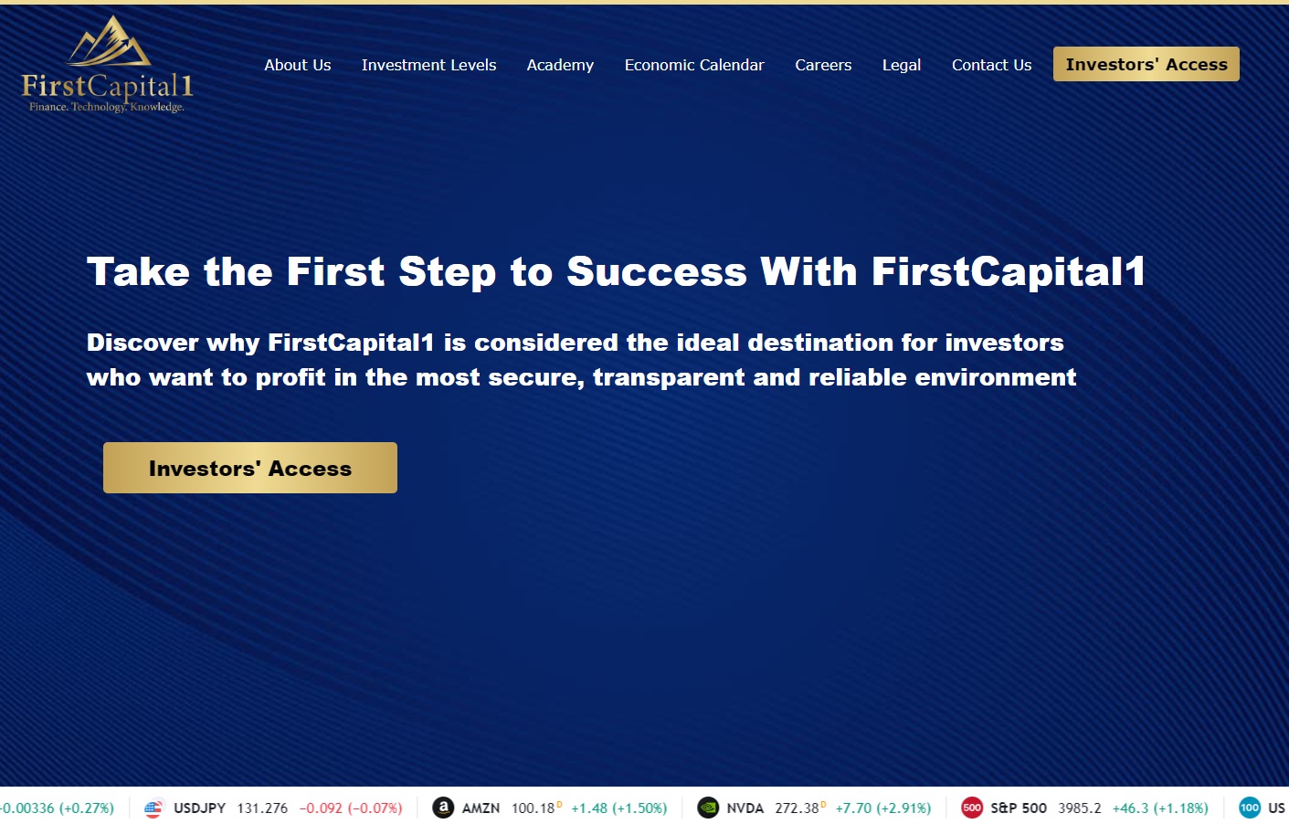 firstcapital1.com trading platform